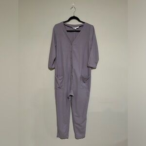 The Nines by HATCH Lavender Jumpsuit